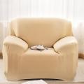 1 Seater Sofa Cover - Standard Size - Cotton Jersey - Non Slippery. 