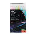 MONT MARTE Pastel Ink Pens Fine Tip Signature 6pc MPN0124. 