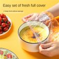 300pcs Elastic Band Plastic Wrap Bowl Cover Food Grade Pe Film One-time Plastic Wrap Rapid Preservation Preservation Bag 50/bag. 