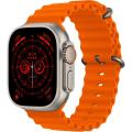 Daraz Like New Smart Watches - HW68 ULTRA Smart Watch - Orange. 