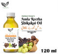 Amla, Reetha & Shikakai Mixed Oil - 120 ml - cold & Pressed. 