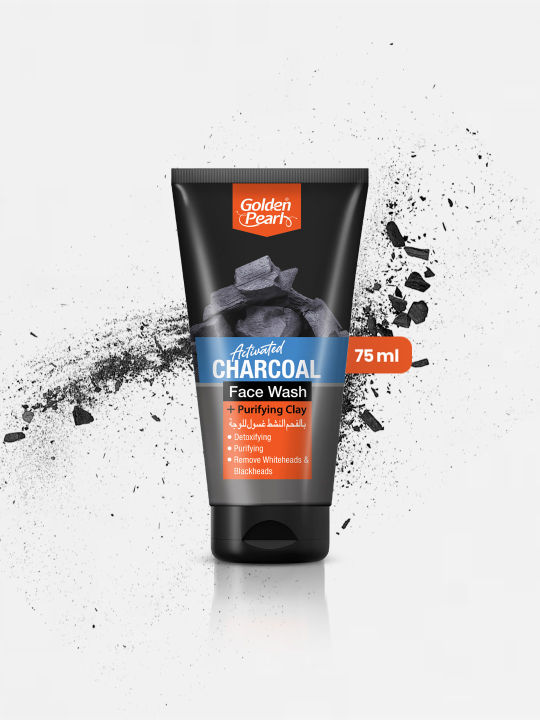 Golden Pearl  Activated Charcoal Facewash 75 ml