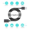 USB3.0 Extension Cable USB Male to Female Extended Data Line Sync Power Wire Connector Kable for Laptop PC PS5 SSD Mouse Printer. 