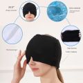 Men Women Head Massager Cap Gel Hot Cold Therapy Headache Migraine Relief Cap Stress Pressure Pain Relief Massage Hat. 