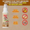 Natural Rodent Repellent Spray – Herbal & Non-Toxic Rat Control Solution for Home & Car | 50ml. 