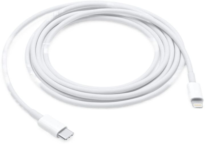 2 Meter Long  Lightning to USB C  Charging Cable  For All IOS Apple IPhone Mobile Phone