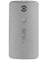 Nexus 6 Carbon Fiber Texture Mobile Skin - Silver. 