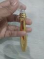 1pcs 4.5 inch long empty Golden 15ml Roll on Steel Roller Ball for use attar oil  Perfume Eye Cream Metal Golden Roll on Roller travel Bottle High Quality. 