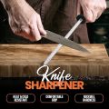 Kitchen 10 Inch Honing Steel Knife Sharpening Steel Sharpening Rod. 