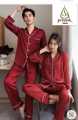 Couple Nightwear Satin Nighty Suits Unisex, Free Size, Luxurious Fabric, Comfortable, Ready to Wear Loungewear Set. 
