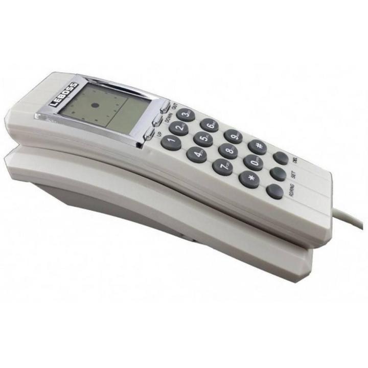 30 Days Warranty Leboss Branded Landline Caller ID Phone Telephone Corded Phone for Office Schools and Home Purpose Bfone
