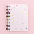 Cute Coil Notebook Creative Cover Portable Student Stationery Loose-leaf Notepad Small Flower Design Side Flip Mini Notebook. 