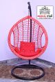 Single  Swing Chair Iron Jhoola With Cushion Set and Stand ( Best Swing Jhoola  )/ Mughal Star Steel Furniture. 