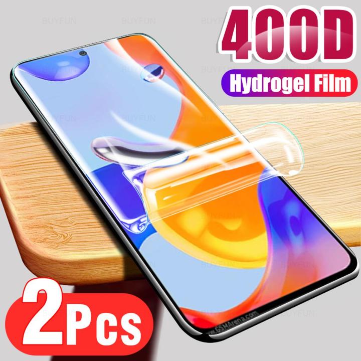 Relaxtoo For Xiaomi Redmi Note 11 Pro 4G 5G EPro 2Pcs 400D Hydrogel Film Screen Protector Front Film For Redmi Note 11Pro Note11Pro Note11 Pro Note11EPro Soft Safety Film Not Glass