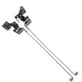 Laptop LCD Display Screen Bracket Hinges Pair Set (L+R) For Satellite C660 P/N AM0H0000100  AM0CX000100. 