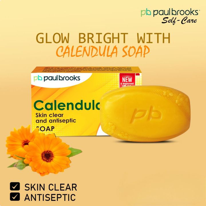 Calendula Soap for clear skin,Antiseptic Soap 200g