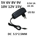 AC 110-240V DC 5V 6V 8V 9V 10V 12V 15V 0.5A 1A 2A 3A Universal Power Adapter Supply Charger adaptor Eu Us for LED light strips. 