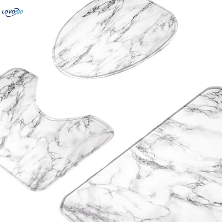 3%20Pieces%20Bathroom%20Rug%20Set%20Polyester%20Fiber%20Washable%20Toilet%20Floor%20Carpet%20-%20Image%203