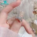 Green Home Bow Nail Charm Exquisite Shape Nail Accessories Sparkling Manicure Bow Charm. 