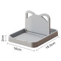 Pot Lid Stand Space-saving Pot Lid Rack Spoon Organizer Wall Mounted Multifunctional Holder for Kitchen Utensils Easy to Clean High-temperature Resistant. 