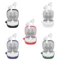 Silicone Earbuds Protective Case For QCY T13 Earphone Shockproof Skin Shell Charging Box Cover For QCYT13 Accessories With Hook. 