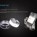 Multifunctional NFC Smart Ring Intelligent Stainless Steel Wearable Connect NFC Finger Ring Waterproof Magic Wear Finger Digital Ring for Android Phone Men. 