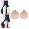 Women Bra Pads Inserts Chest Push up Insert Pads Comfortable Removable Women Bra Cups Inserts Replacement Pads Triangle Sponge Pads for Bikini Top. 
