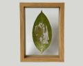 Personalized Leaf Engraving - Nature's Imprint - engrave you picture on leaf best personal décor item. 