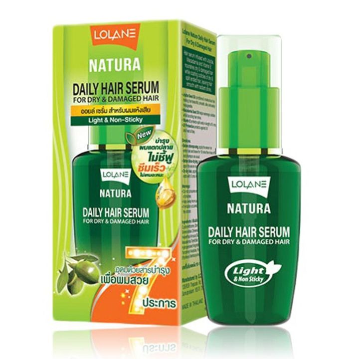 Lolane Natura Daily Hair Serum Dry and Damaged Hair Moisture Magic in One 50ml