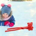 Snowball Maker Snow Toy Bear Shaped Tool Sand for Beach Children Adults. 