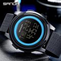 Digital Waterproof Slim Watch Led smart watch Beautiful Design Inner Black Waterproof Slim style watch. 