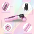 Portable Mini Refillable Spray Jar for Perfume - Travel Size Atomizer Bottle - Empty Cosmetic Container - 0.17oz Scents Lip tint. 