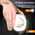 RMG TRADERS PLOKMA Ready Stock U20 Ring LED Selfie Mirror Clip HP Practical Clip-On Mirror for Selfies & Content Creation. 