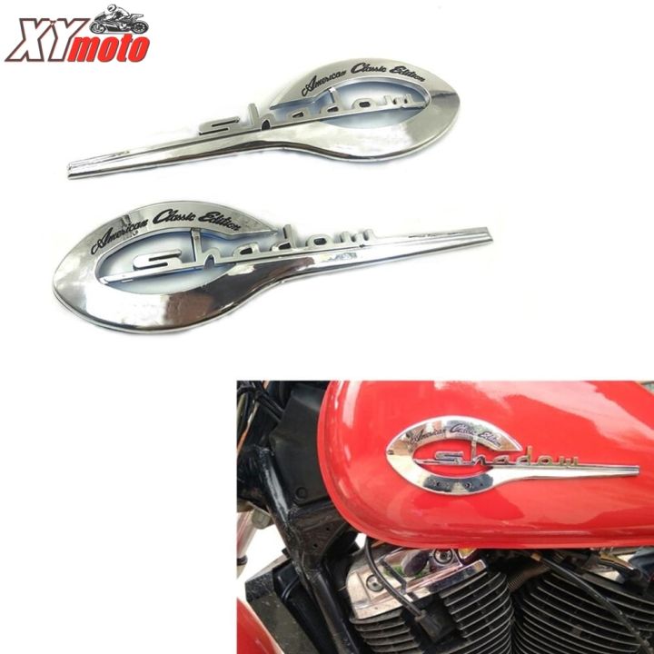 【Universal Car Parts Store】Emblem Badge Decal Gel Mark 3D Fuel Tank Stickers Tank Pad Protector for Shadow VT 400 500 600 750 1100