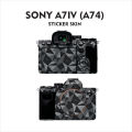 sony a7iv a74 sticker skin for body protection and decore (skin lgany ki tarteeb parsel k sath hogi). 