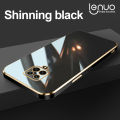 Luxury 6D Plating Soft Casing Silicone Square Frame Phone Case For Xiaomi Redmi Note 9S / Redmi Note 9 Pro / Redmi Note 9 Pro Max Phone Case Shiny Bling Back Cover Coque. 