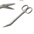 High Quality Professional Stainless Steel Rust Free Surgical Iris Angular Scissors Suture Cutting Tissue Removal Oral Surgery Tools. 