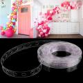 5m Arch tape for making balloon arch for decorating birthday party, wedding, bridal shower, baby shower, graduation party. 