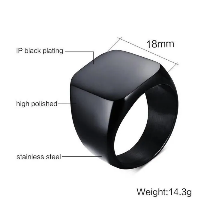 Black%20Punk%20Ring%20&%20Titanium%20Rings%20For%20Man%20&%20Woman%20-%20Image%205