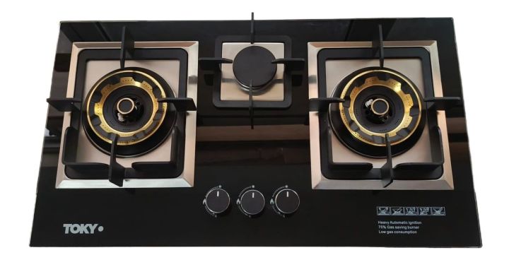 TOKYO%20TK-7G%20Elite%20Brass%20Burner%20Gas%20Hob%20with%20Tempered%20Glass%20&%20Heavy-Duty%20Square%20Shape%20Die-Cast%20Iron%20Grill%20(NG/LPG)%20%E2%80%93%20Auto%20Ignition%20&%201%20Year%20Warranty%20-%20Image%202
