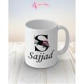 Sajjad name mug. 