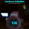 1pc Children's Watches Cute Girls Student Casual Sports Electronic Watches, Outdoor Luminous Alarm Clocks Watches. 