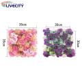 Artificial Rose Wall Panel Exquisite 3d Floral Wall Backdrop for Wedding Baby Shower Parties Diy Square Rose Flower Wall Panel for Stunning Photography Prop Flower Wall Panel Decor. 
