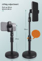 Dual Swivel Cell Phone Desk Tripod Stand Holder for Video, Recording,Tiktok YouTube Live, Studio (for One Device) Very High Quality. 