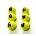 CA Tennis Balls CA Gold Tennis Balls  Pack of 6 Cricket Balls Tennis Balls. 