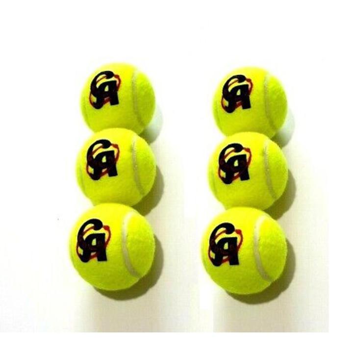 CA Tennis Balls CA Gold Tennis Balls  Pack of 6 Cricket Balls Tennis Balls
