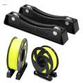 Filament Spool Holder Black for 3D Printing Materials All Filament Types. 