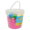500 gm sand bucket-Magic Sand Jar Magic Sand Toy Set For Kids-Kids Play Sand Bucket Activity Kit Natural Scented 500 gm Free Flowing Nd easy to mould Sand Sensory Sand Kit For Kids. 