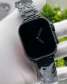 Original i20 Ultra 2 Max Suit Smartwatch with AIIRPODS Pro, Silicone Case, and 7 Straps. 
