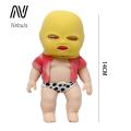 Nebula Supreme Bandit Squeeze Toy Slow Rebound Toy with Removable Headgear Stress Relief Sensory Fidget Toy for Kids Adults Birthday Gift Adult Bandit Squeeze Toy. 